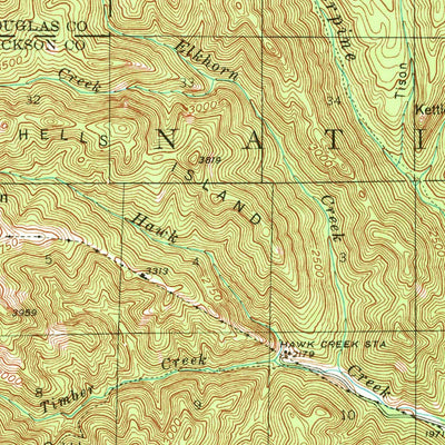 United States Geological Survey Abbott Butte, OR (1944, 62500-Scale) digital map