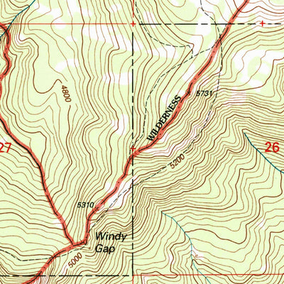 United States Geological Survey Abbott Butte, OR (1998, 24000-Scale) digital map