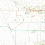 United States Geological Survey Abbott Lake, MT (1985, 24000-Scale) digital map