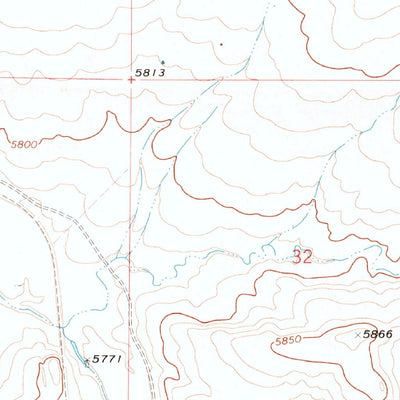 United States Geological Survey Abbott Lake, NM (1971, 24000-Scale) digital map