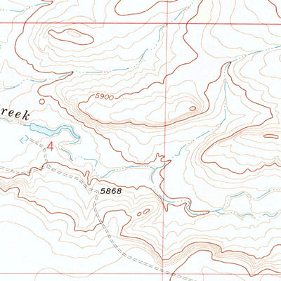 United States Geological Survey Abbott Lake, NM (1971, 24000-Scale) digital map