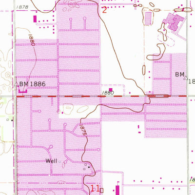 United States Geological Survey Abbott, NE (1962, 24000-Scale) digital map