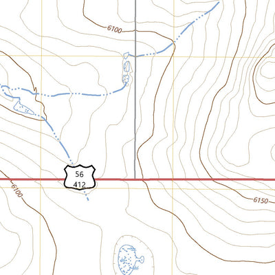 United States Geological Survey Abbott, NM (2023, 24000-Scale) digital map