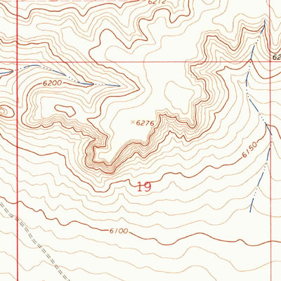 United States Geological Survey Abbott NW, NM (1965, 24000-Scale) digital map