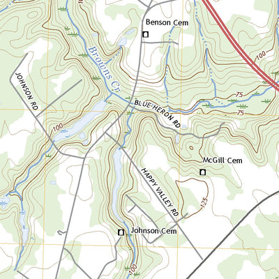 United States Geological Survey Abbottsburg, NC (2022, 24000-Scale) digital map