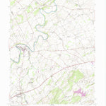 United States Geological Survey Abbottstown, PA (1953, 24000-Scale) digital map