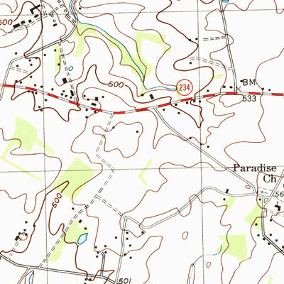 United States Geological Survey Abbottstown, PA (1999, 24000-Scale) digital map