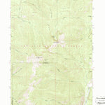 United States Geological Survey Abercrombie Mountain, WA (1967, 24000-Scale) digital map