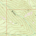 United States Geological Survey Abercrombie Mountain, WA (1967, 24000-Scale) digital map