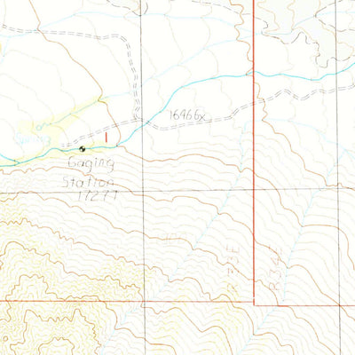 United States Geological Survey Aberdeen, CA (1985, 24000-Scale) digital map