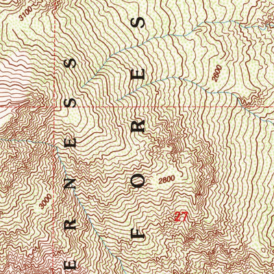 United States Geological Survey Aberdeen, CA (1994, 24000-Scale) digital map