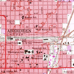 United States Geological Survey Aberdeen East, SD (1960, 24000-Scale) digital map