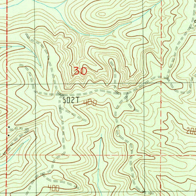 United States Geological Survey Aberdeen Gardens, WA (1990, 24000-Scale) digital map