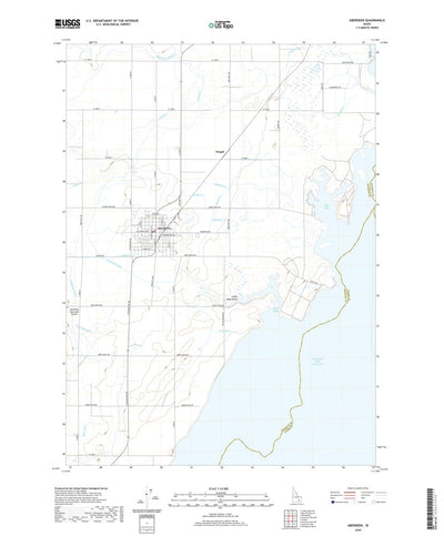 United States Geological Survey Aberdeen, ID (2020, 24000-Scale) digital map
