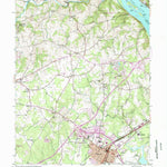 United States Geological Survey Aberdeen, MD (1953, 24000-Scale) digital map
