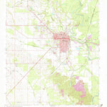 United States Geological Survey Aberdeen, MS (1966, 24000-Scale) digital map