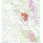 United States Geological Survey Aberdeen, MS (1992, 24000-Scale) digital map