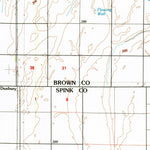 United States Geological Survey Aberdeen, SD (1985, 100000-Scale) digital map