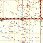 United States Geological Survey Aberdeen, SD-ND (1956, 250000-Scale) digital map