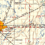 United States Geological Survey Aberdeen, SD-ND (1956, 250000-Scale) digital map