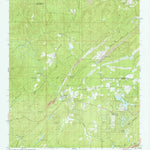 United States Geological Survey Abernant, AL (1980, 24000-Scale) digital map