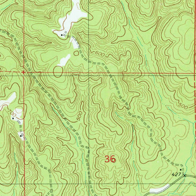 United States Geological Survey Abernant, AL (1980, 24000-Scale) digital map