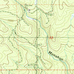 United States Geological Survey Abernathy Mountain, WA (1986, 24000-Scale) digital map