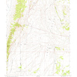 United States Geological Survey Abes Knoll, UT (1969, 24000-Scale) digital map