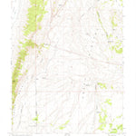 United States Geological Survey Abes Knoll, UT (1969, 24000-Scale) digital map