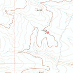 United States Geological Survey Abes Knoll, UT (1969, 24000-Scale) digital map