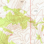 United States Geological Survey Abes Knoll, UT (1969, 24000-Scale) digital map