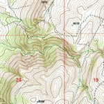 United States Geological Survey Abes Knoll, UT (2001, 24000-Scale) digital map