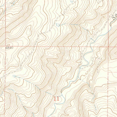 United States Geological Survey Abeyta, CO (1971, 24000-Scale) digital map