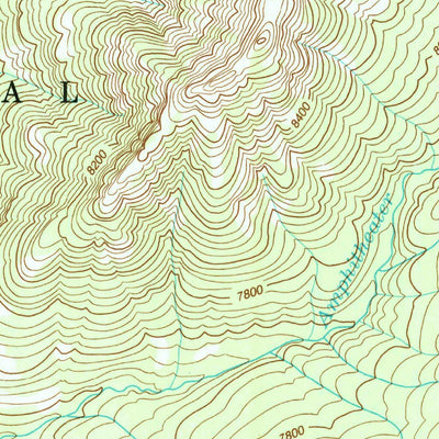United States Geological Survey Abiathar Peak, WY (1991, 24000-Scale) digital map