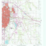 United States Geological Survey Abilene East, TX (1957, 24000-Scale) digital map