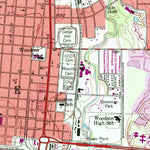 United States Geological Survey Abilene East, TX (1957, 24000-Scale) digital map