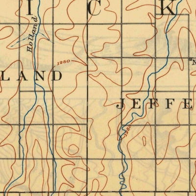 United States Geological Survey Abilene, KS (1894, 125000-Scale) digital map
