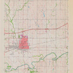 United States Geological Survey Abilene, KS (1964, 24000-Scale) digital map