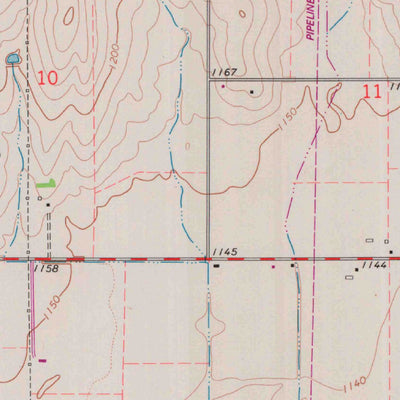 United States Geological Survey Abilene, KS (1964, 24000-Scale) digital map