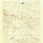 United States Geological Survey Abilene, TX (1890, 125000-Scale) digital map