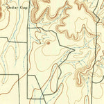 United States Geological Survey Abilene, TX (1890, 125000-Scale) digital map