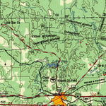 United States Geological Survey Abilene, TX (1958, 250000-Scale) digital map