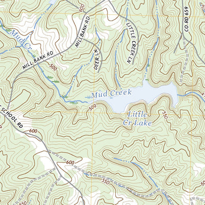United States Geological Survey Abilene, VA (2022, 24000-Scale) digital map