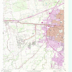 United States Geological Survey Abilene West, TX (1957, 24000-Scale) digital map