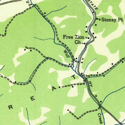 United States Geological Survey Abingdon, VA (1935, 24000-Scale) digital map