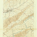 United States Geological Survey Abingdon, VA (1939, 24000-Scale) digital map