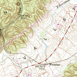 United States Geological Survey Abingdon, VA (1960, 24000-Scale) digital map