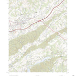 United States Geological Survey Abingdon, VA (2022, 24000-Scale) digital map
