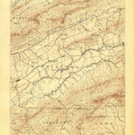 United States Geological Survey Abingdon, VA-TN-NC (1891, 125000-Scale) digital map