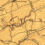 United States Geological Survey Abingdon, VA-TN-NC (1894, 125000-Scale) digital map